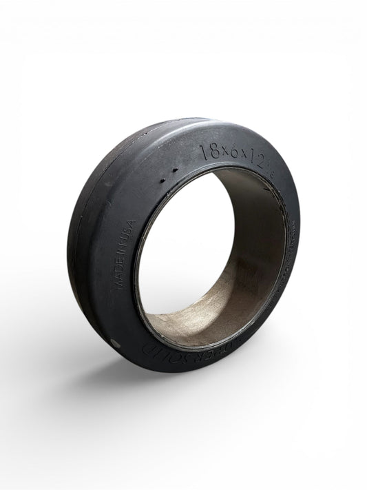 How to Identify Your Forklift Tire Size in 60 Seconds (Cushion / Press-On)