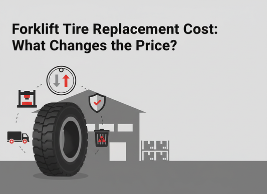 Forklift Tire Replacement Cost: What Changes the Price? (Cushion / Press-On)
