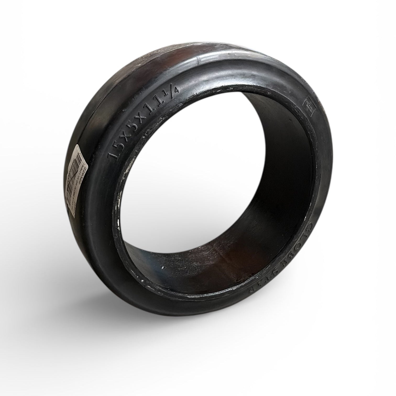 15x5x11.25smooth warehouse forklift press on cushion tire