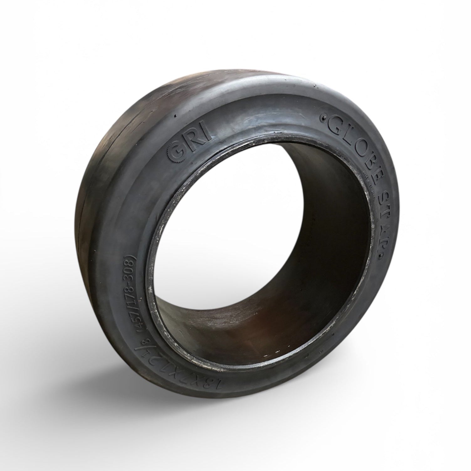 18x7x12.125 Smooth rubber forklift tire 