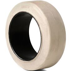 Forklift rubber tire 21x7x15  nonmarking white